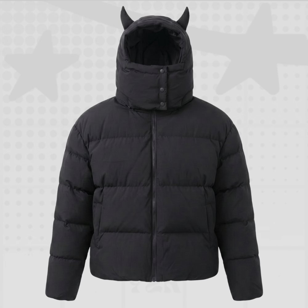 Devil Horn Oversized Y2K Jacket