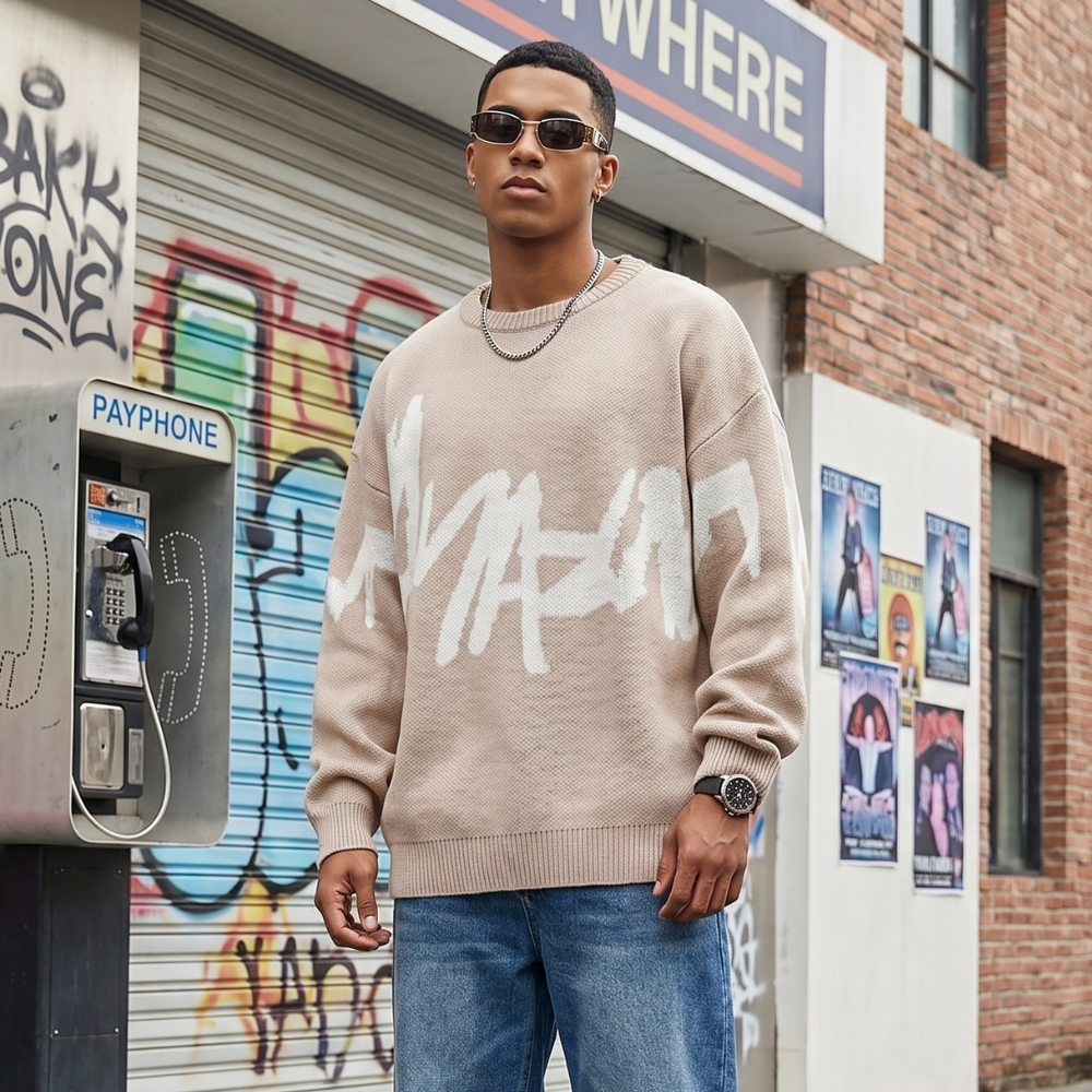 Knitted Y2K Sweater