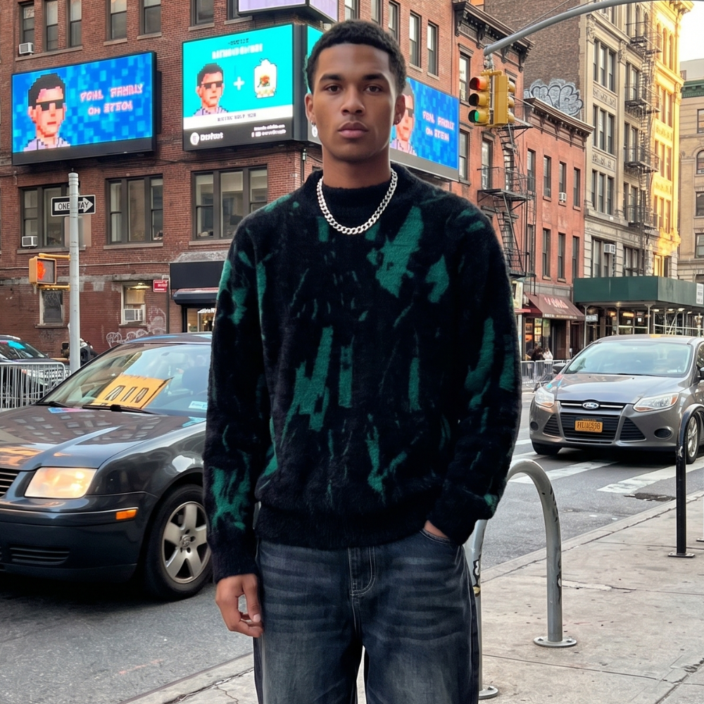 Streetwear Knit Pullover