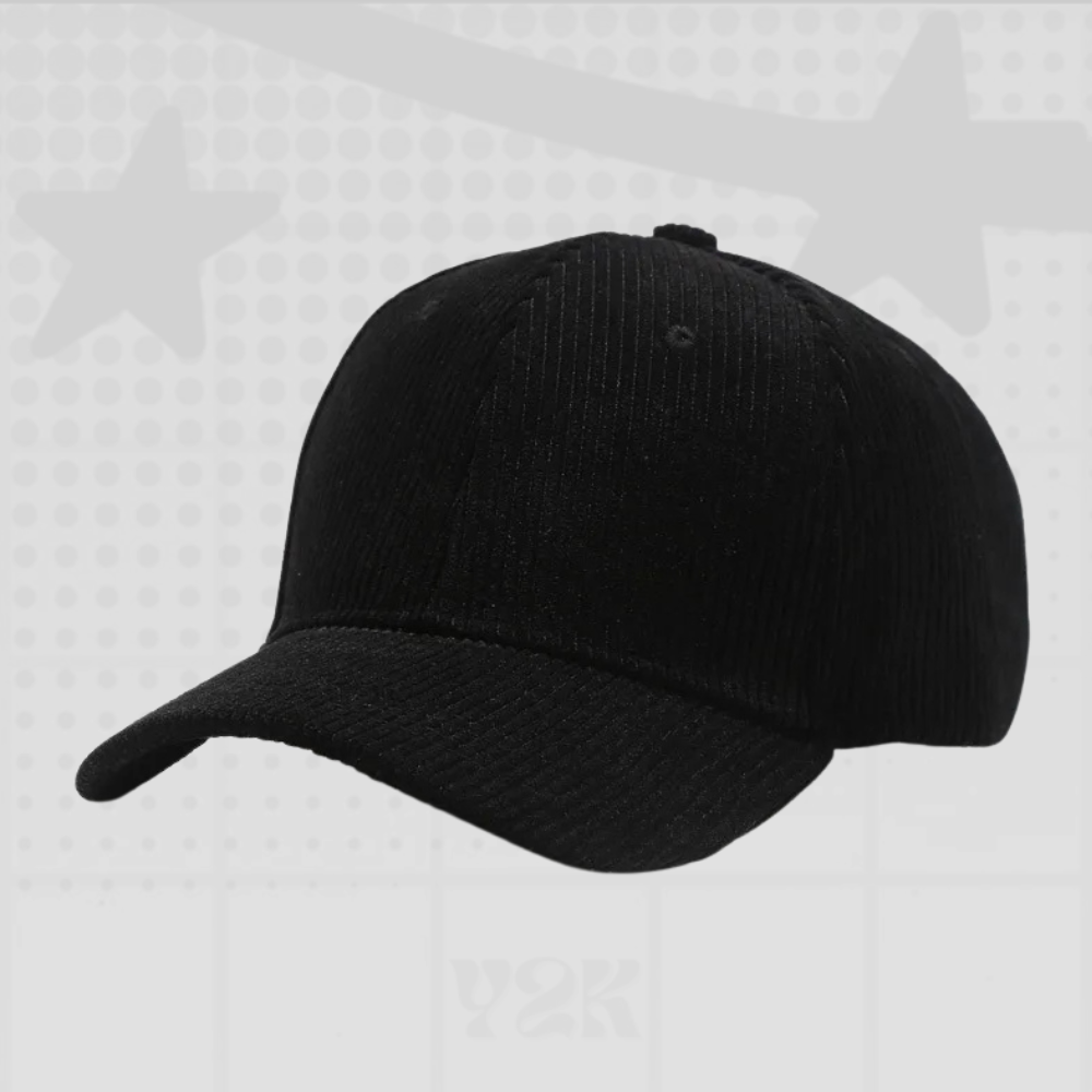 Corduroy Y2K Caps