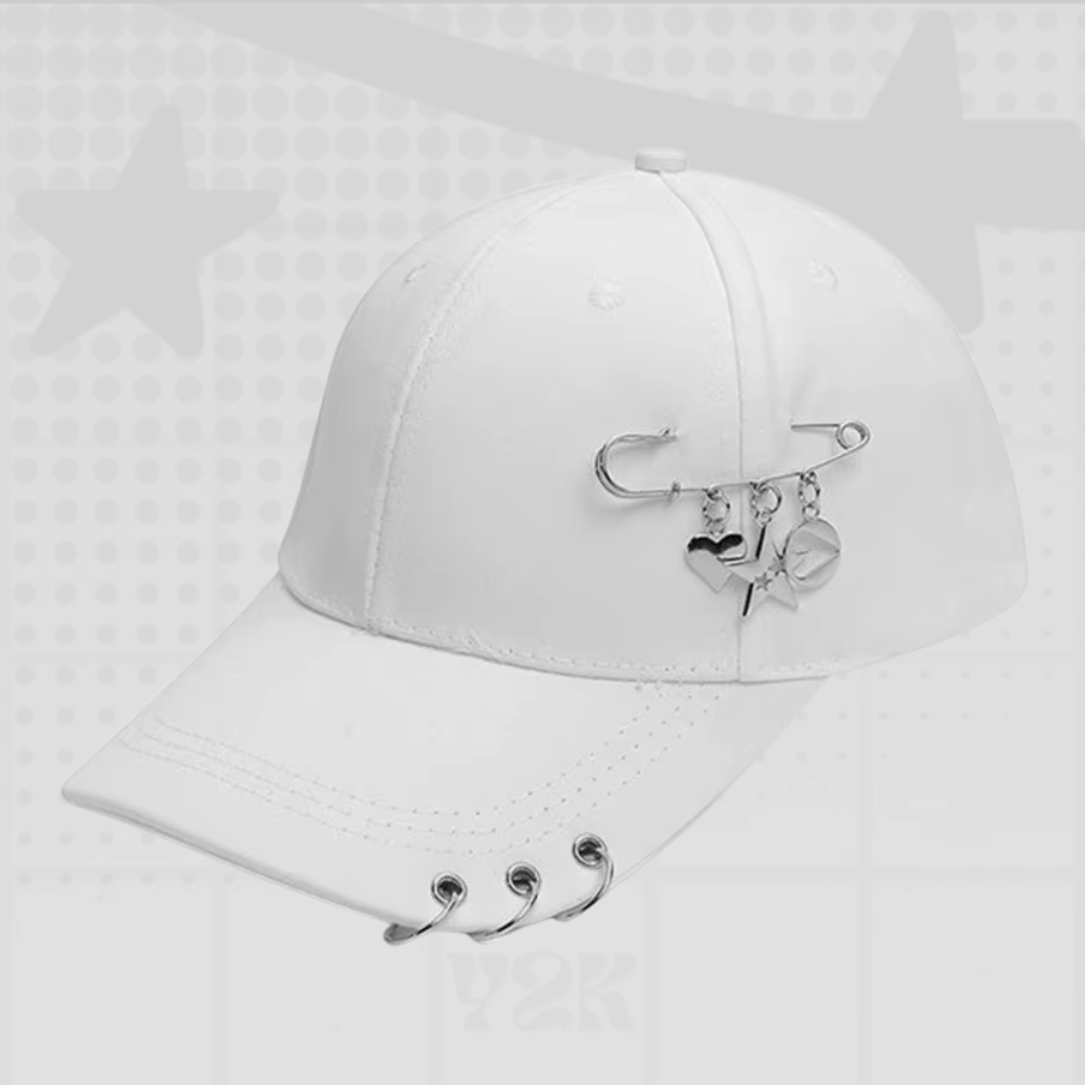 Piercing Ring Y2K Cap
