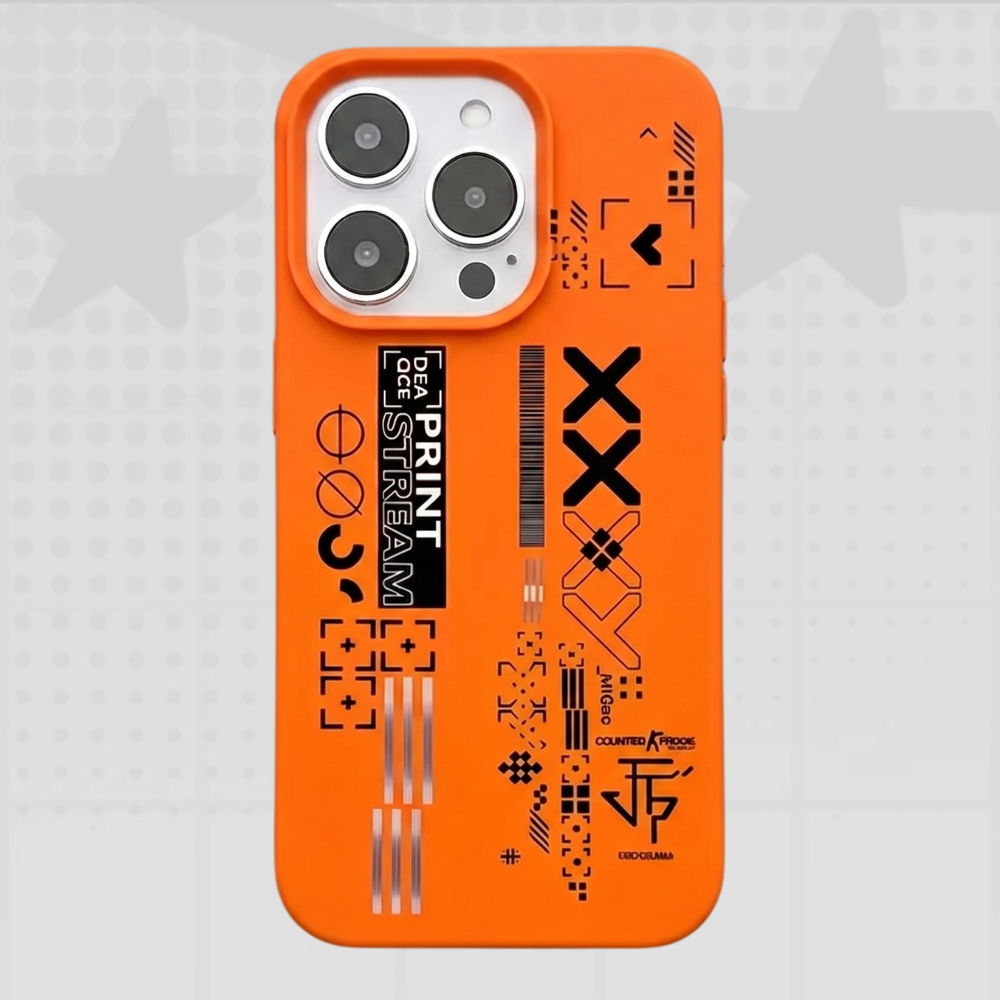 Cyber Graffiti iPhone Case