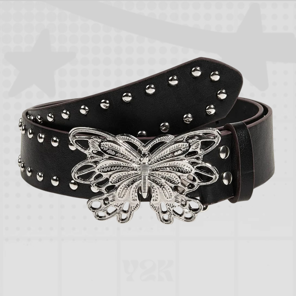 Butterfly Buckle Y2K Belt