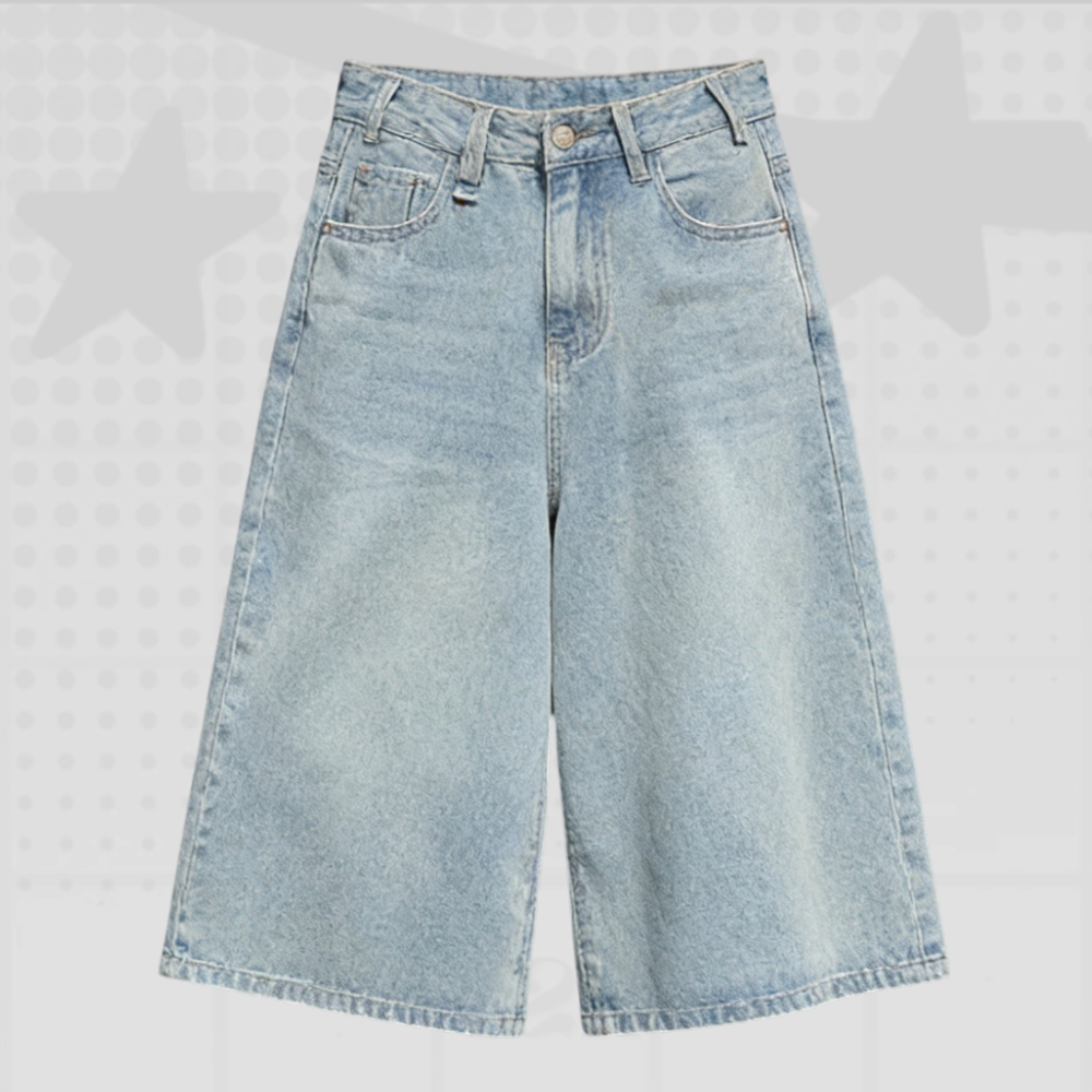Y2K Baggy Denim Jorts