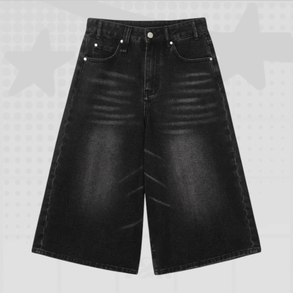 Black Jorts Men