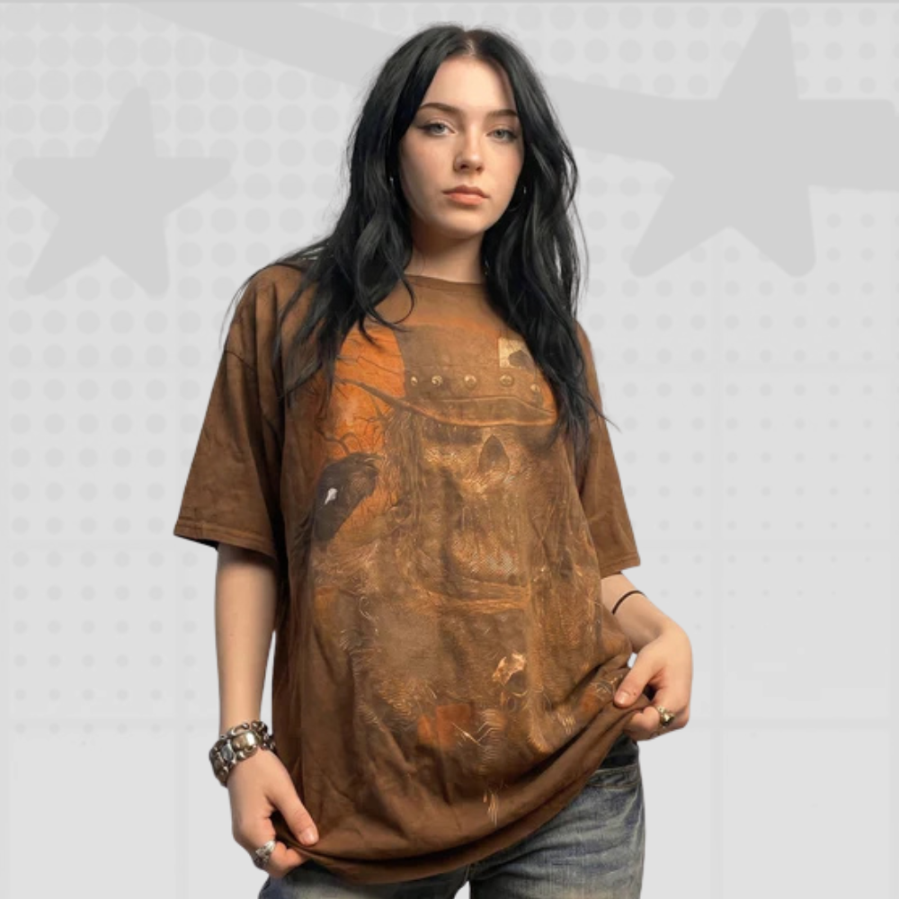 Grunge Oversized Y2K Shirts