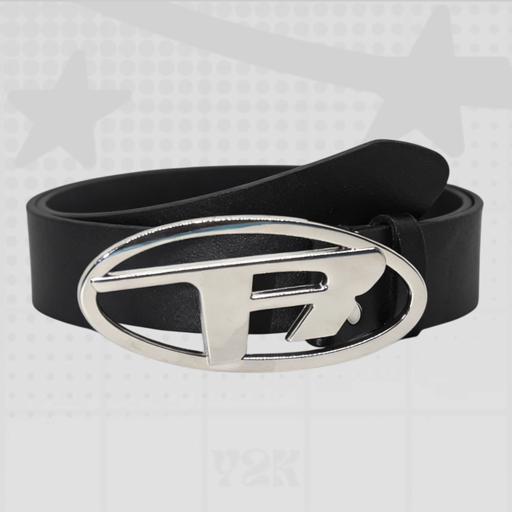 Y2K Letter Buckle Belt