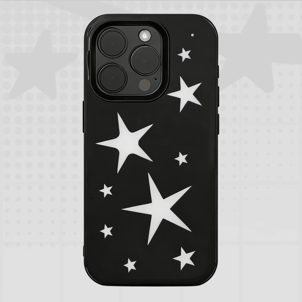 Black Star Phone Case