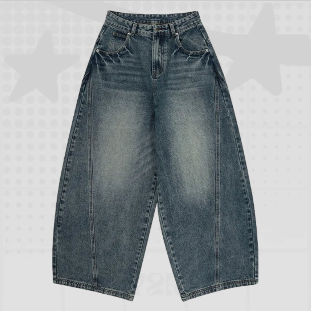 Y2K Oversized Wide Jeans