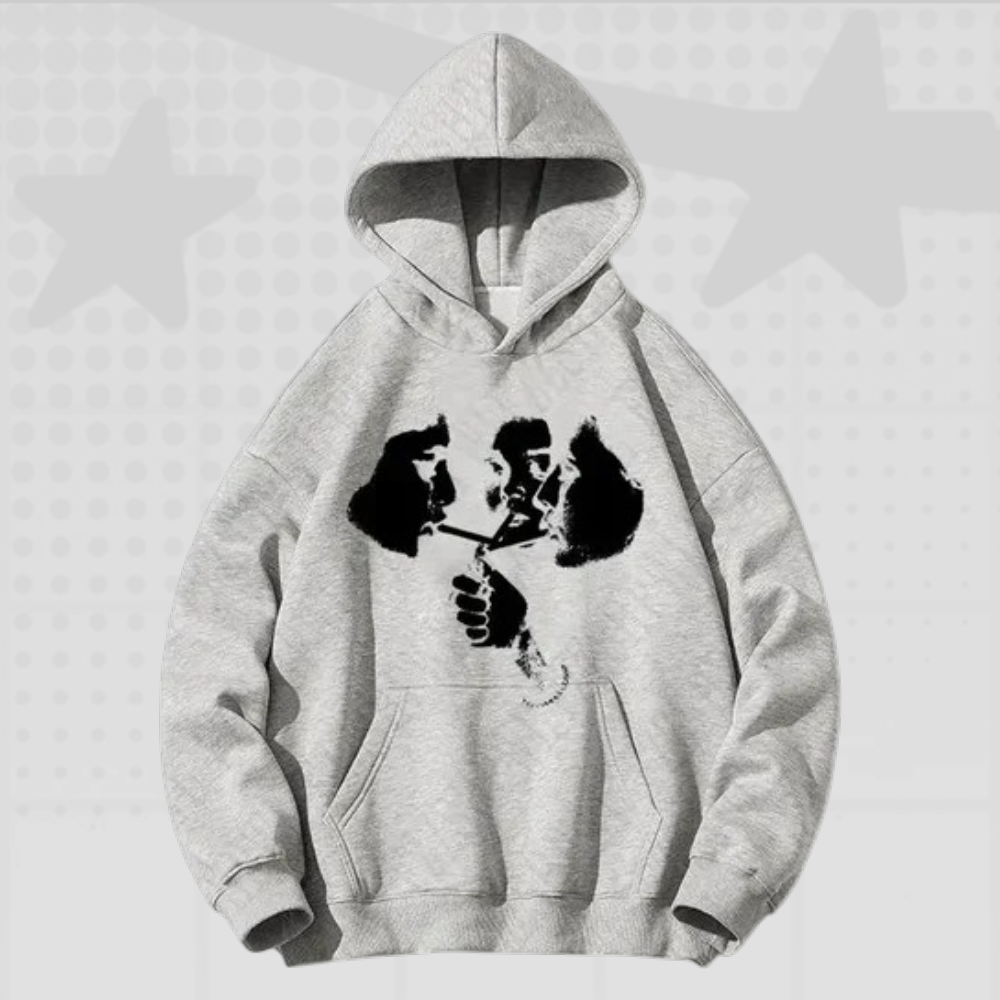 Y2K Gothic Graphic Hoodie