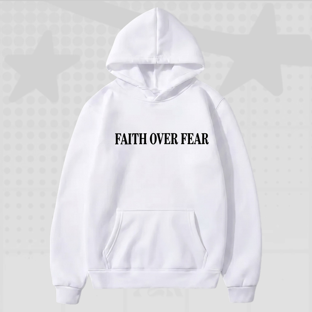Y2K Faith Graphic Hoodie