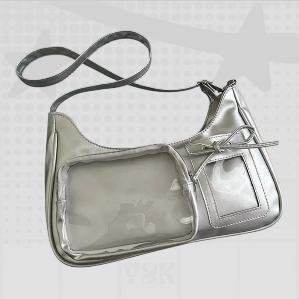 Y2K Transparent Ita Bag