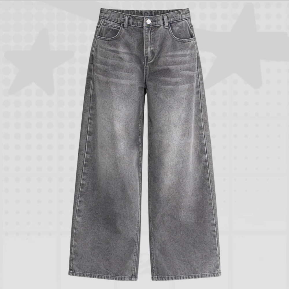 Y2K Baggy Washed Jeans