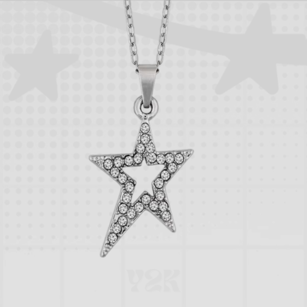 Star Pendant Necklace Y2K