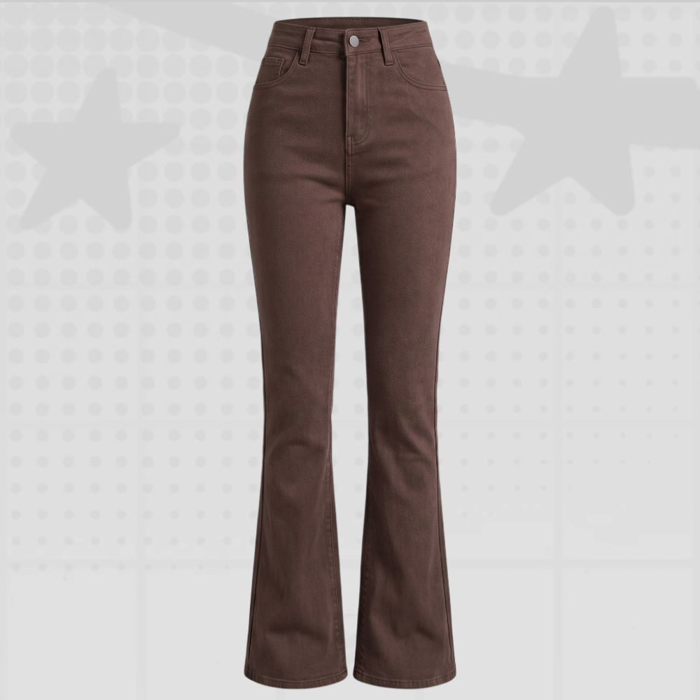 Low Rise Flare Jeans Y2K