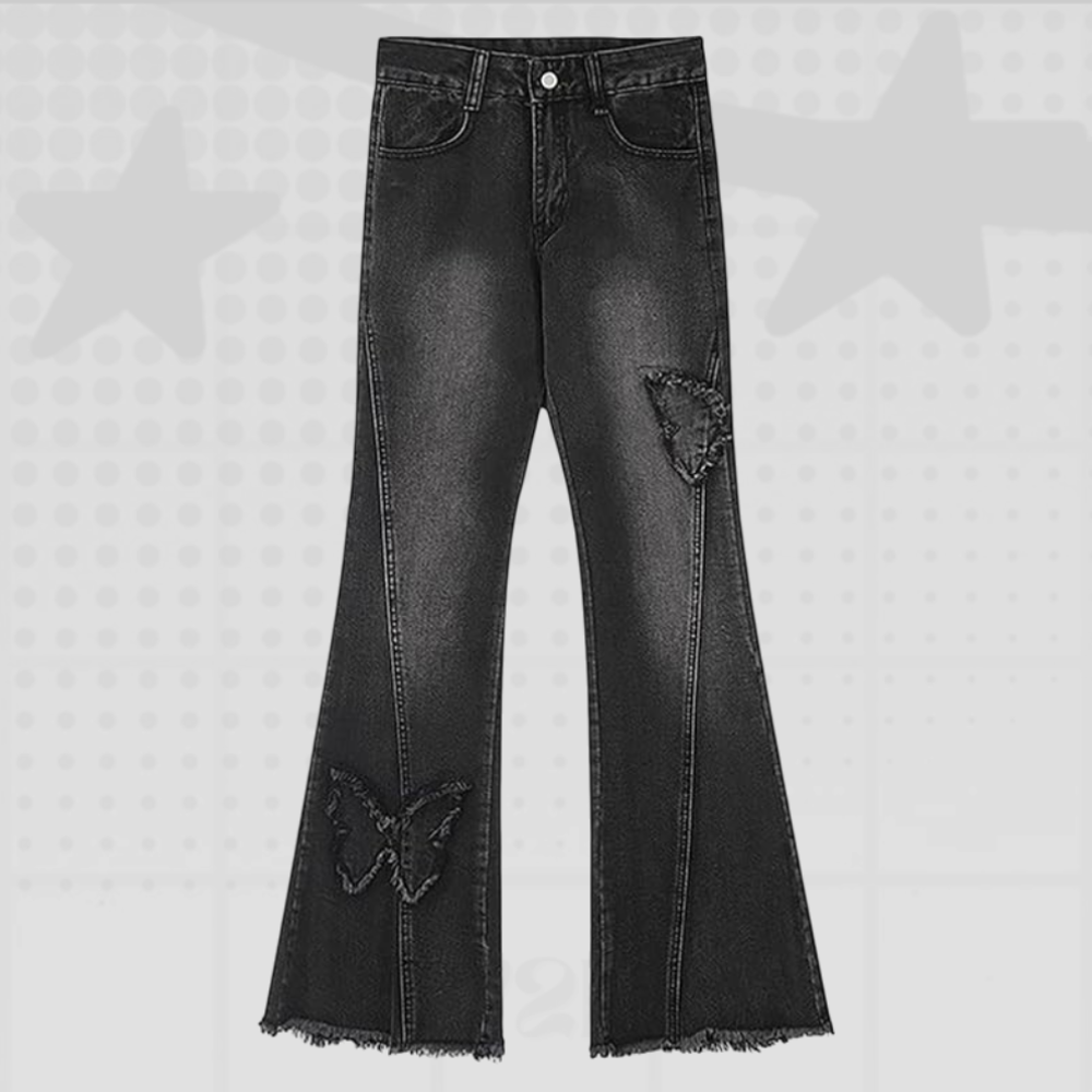 High Waist Flare Jeans