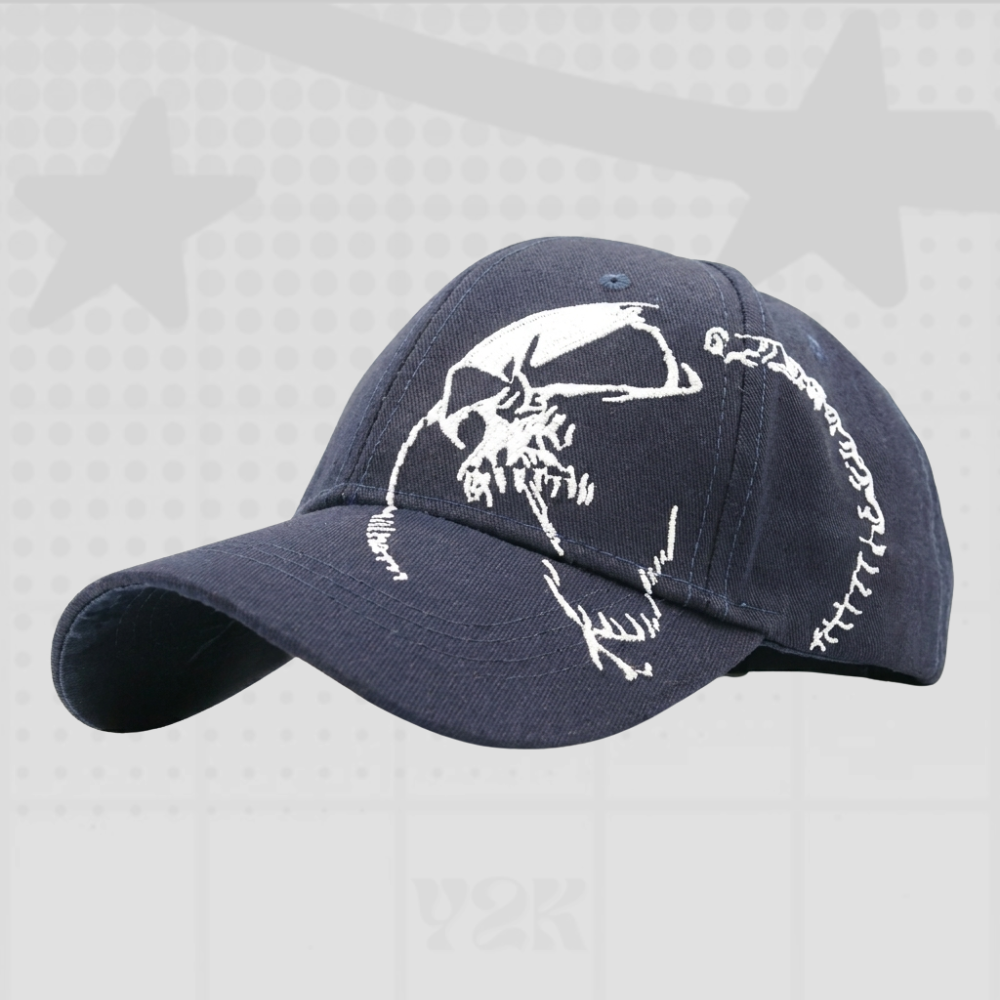 Skull Y2K Caps