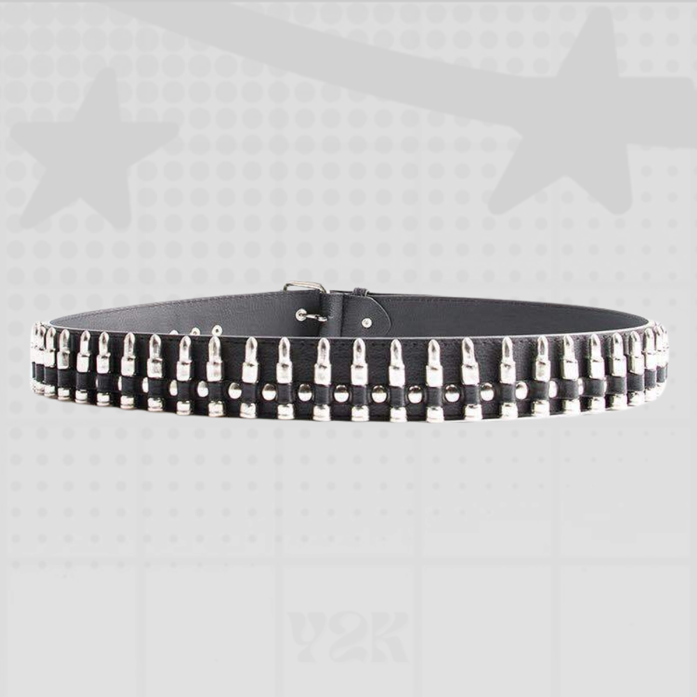 Leather Y2K Belt