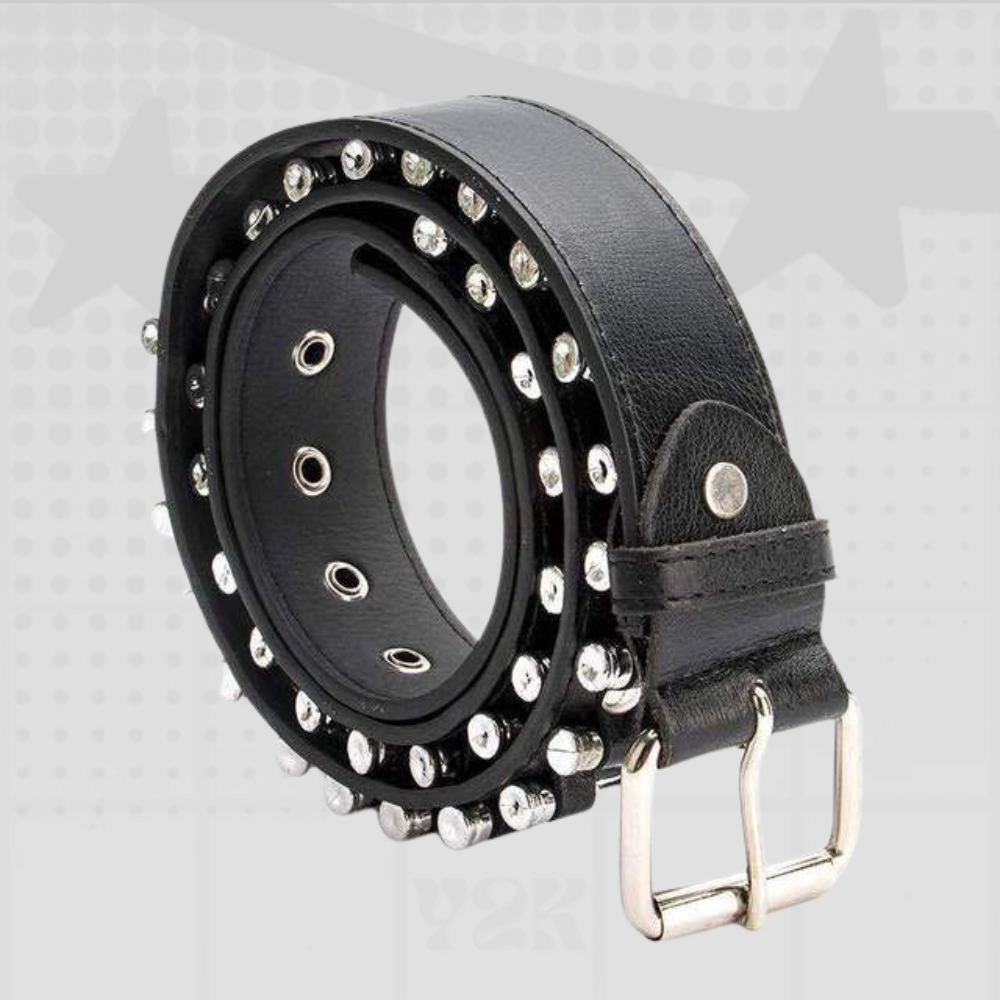 Leather Y2K Belt