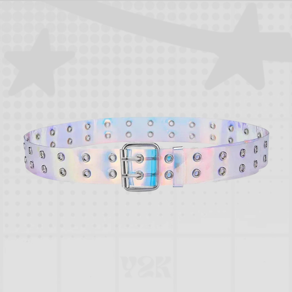 Y2K Transparent Belt