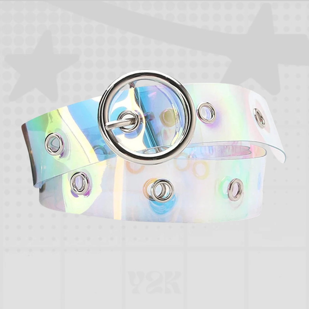 Punk Y2k Transparent Belt