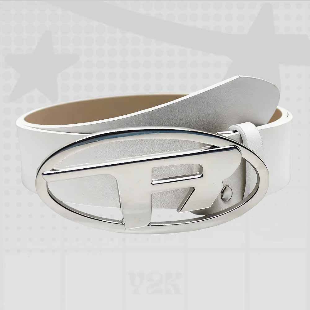 Y2K Letter Buckle Belt