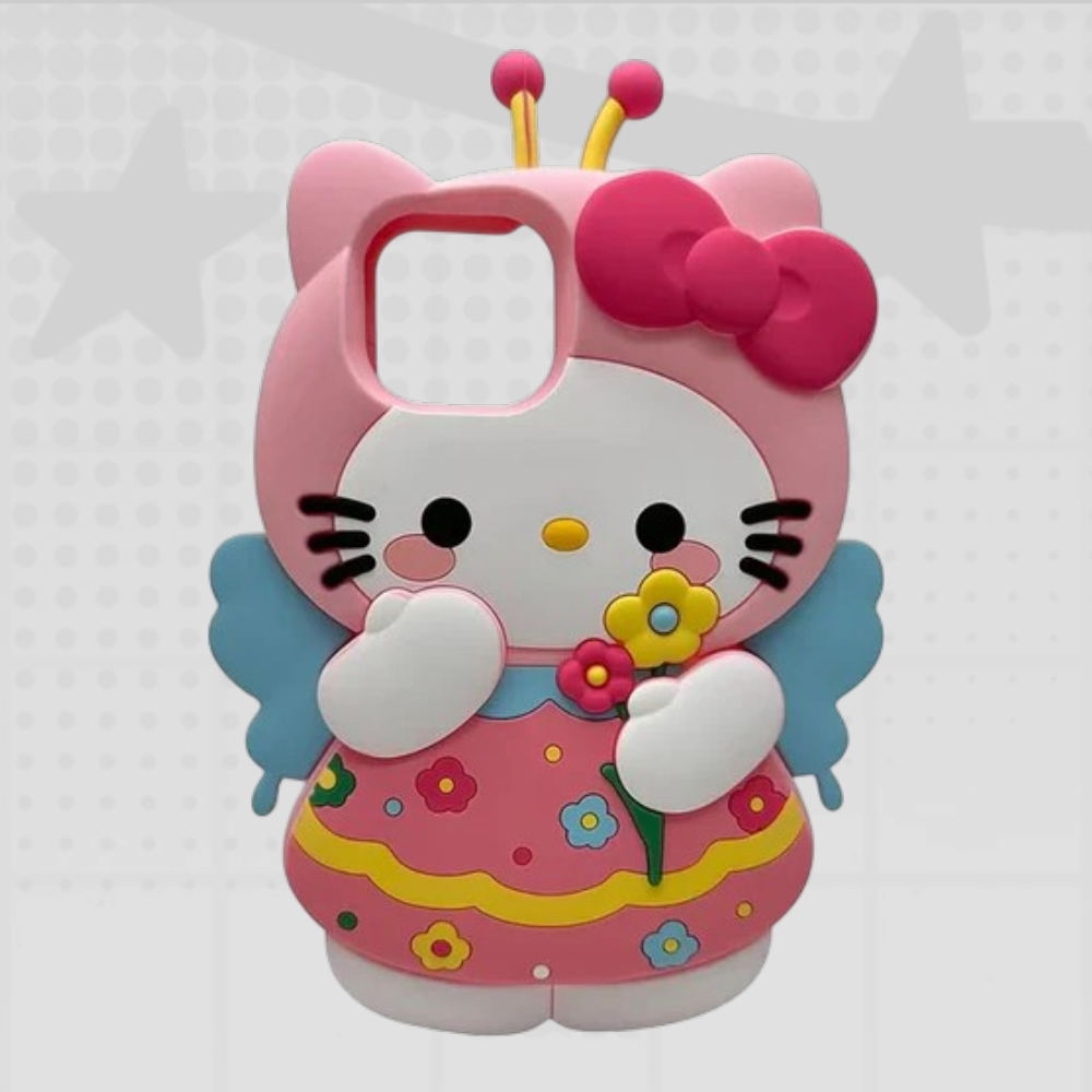 3D Hello Kitty Phone Case