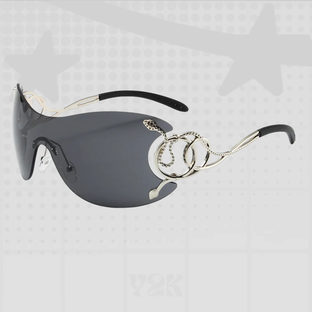 Y2k Rimless Womens Sunglasses