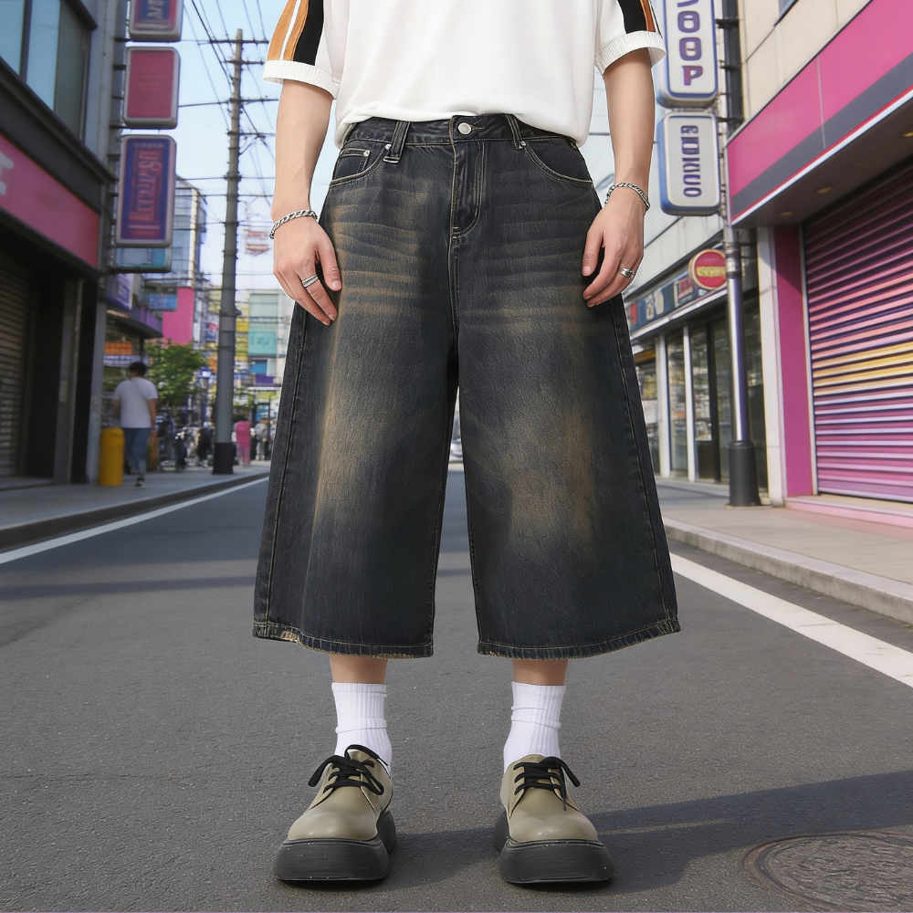 Y2K Bermudas Jeans Shorts