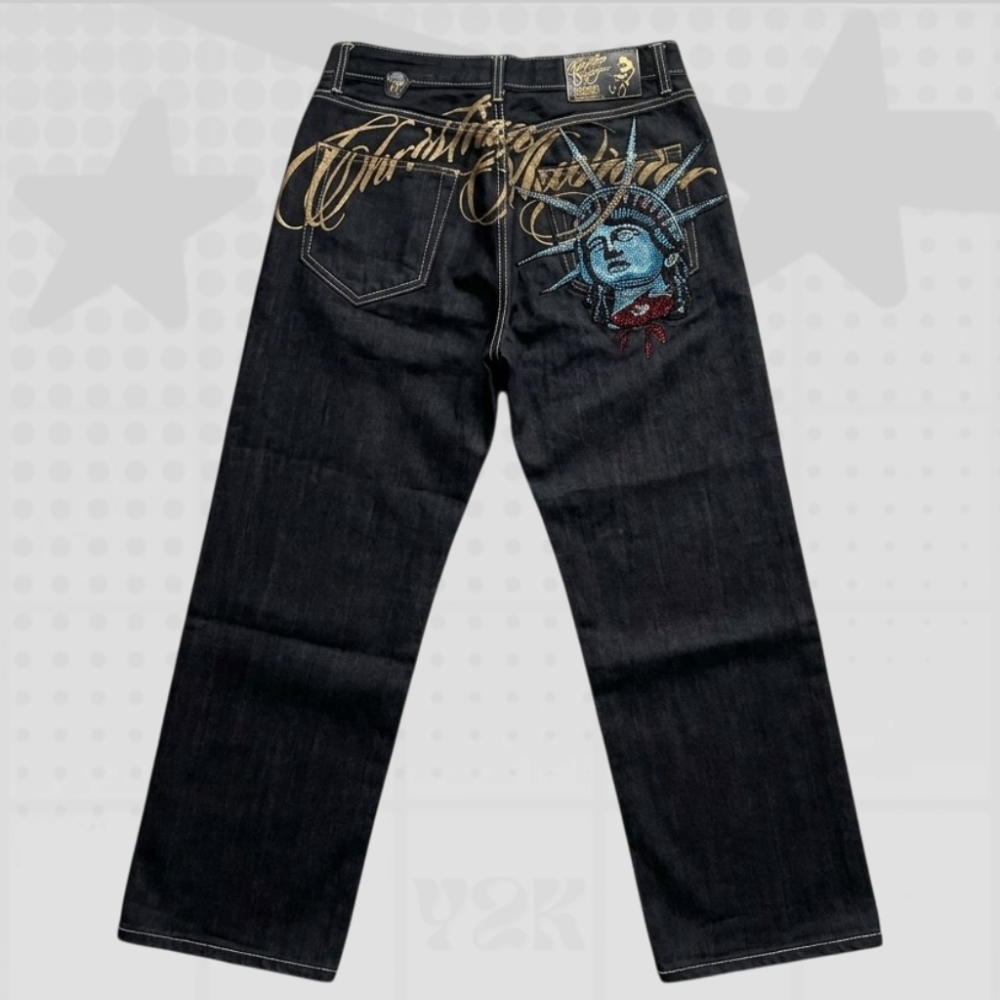 Statue of Liberty Baggy Jeans