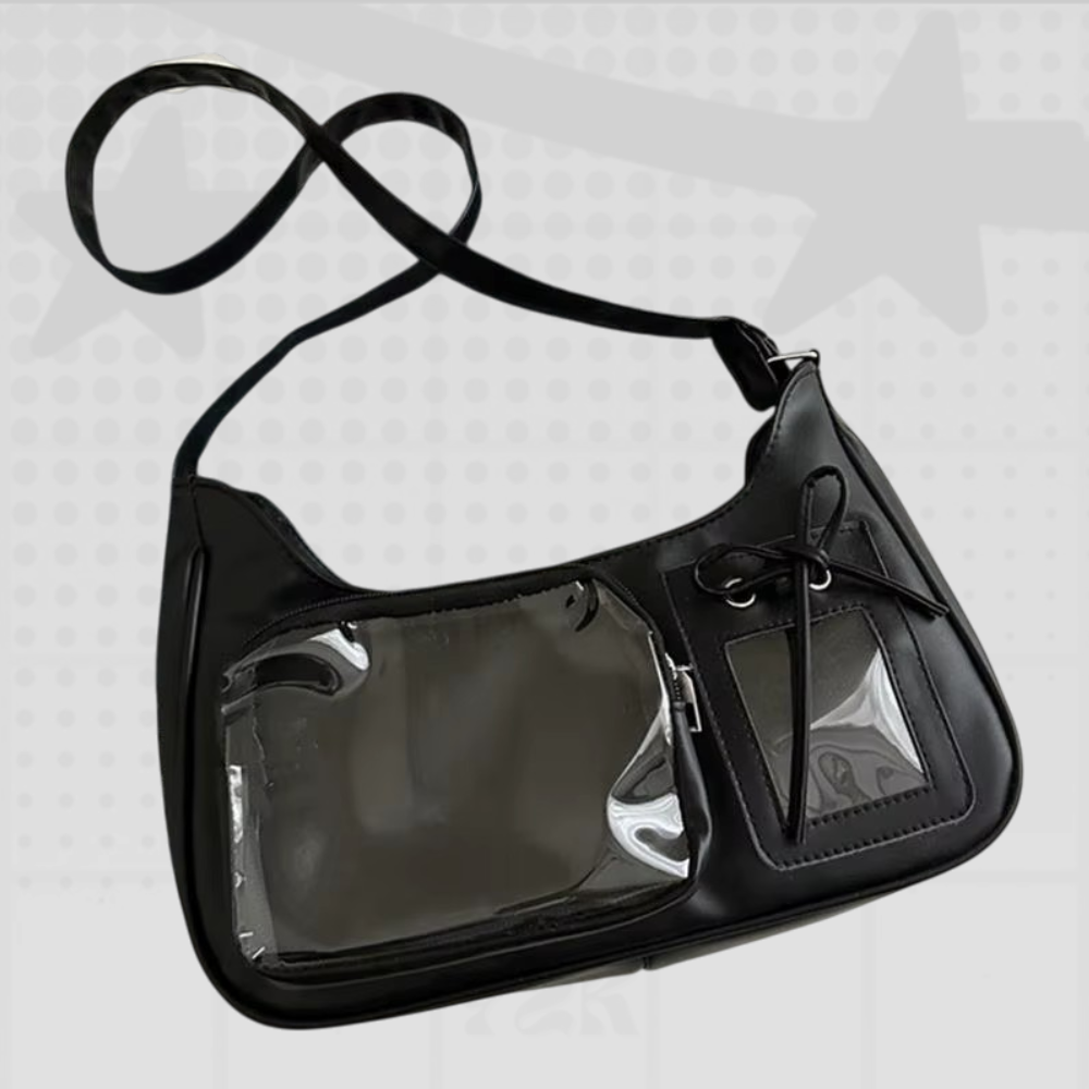 Y2K Transparent Ita Bag
