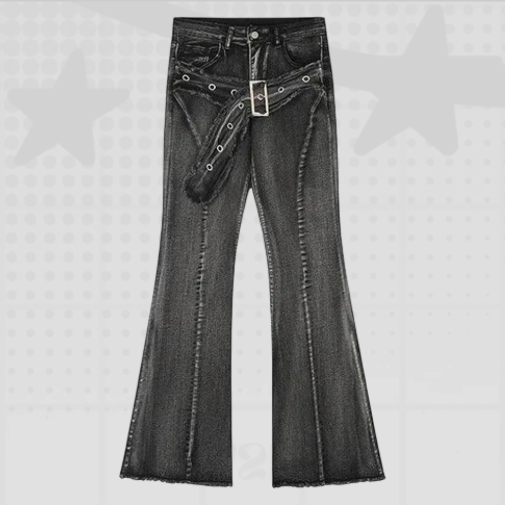 High Waist Flare Jeans