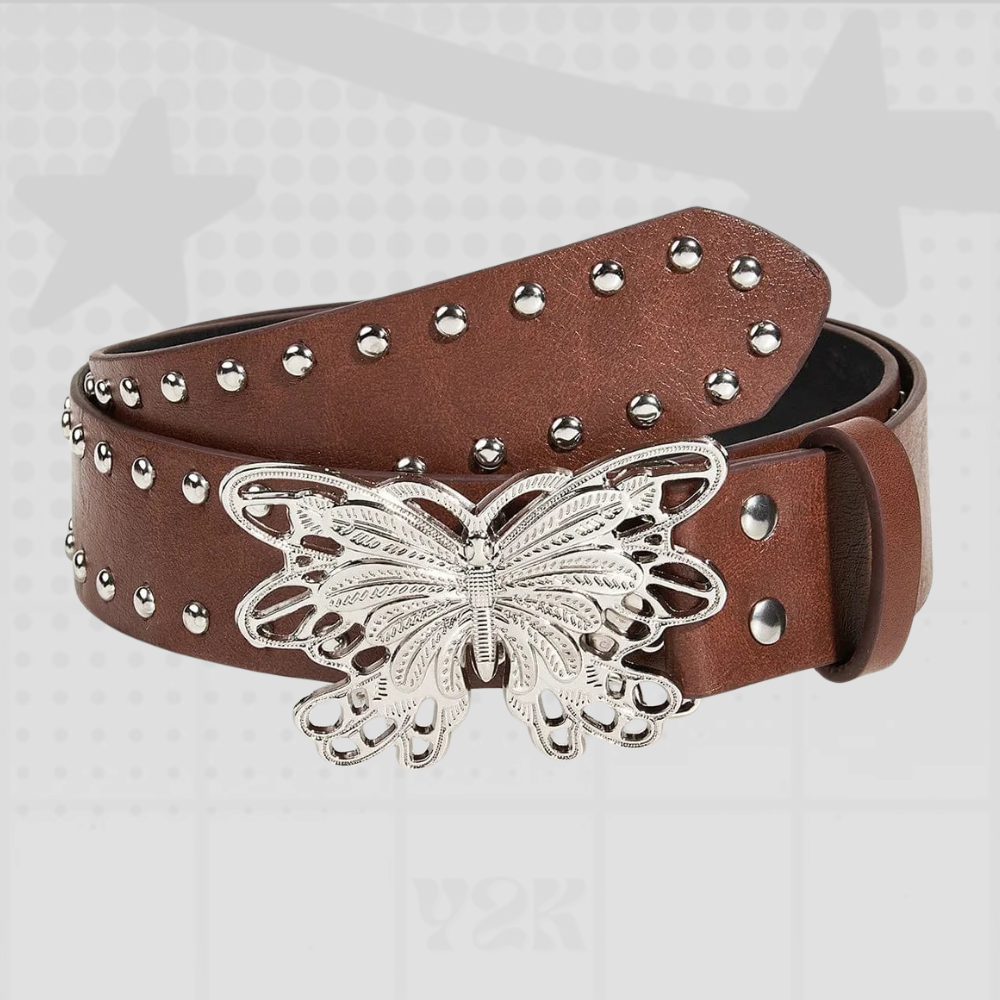 Butterfly Buckle Y2K Belt
