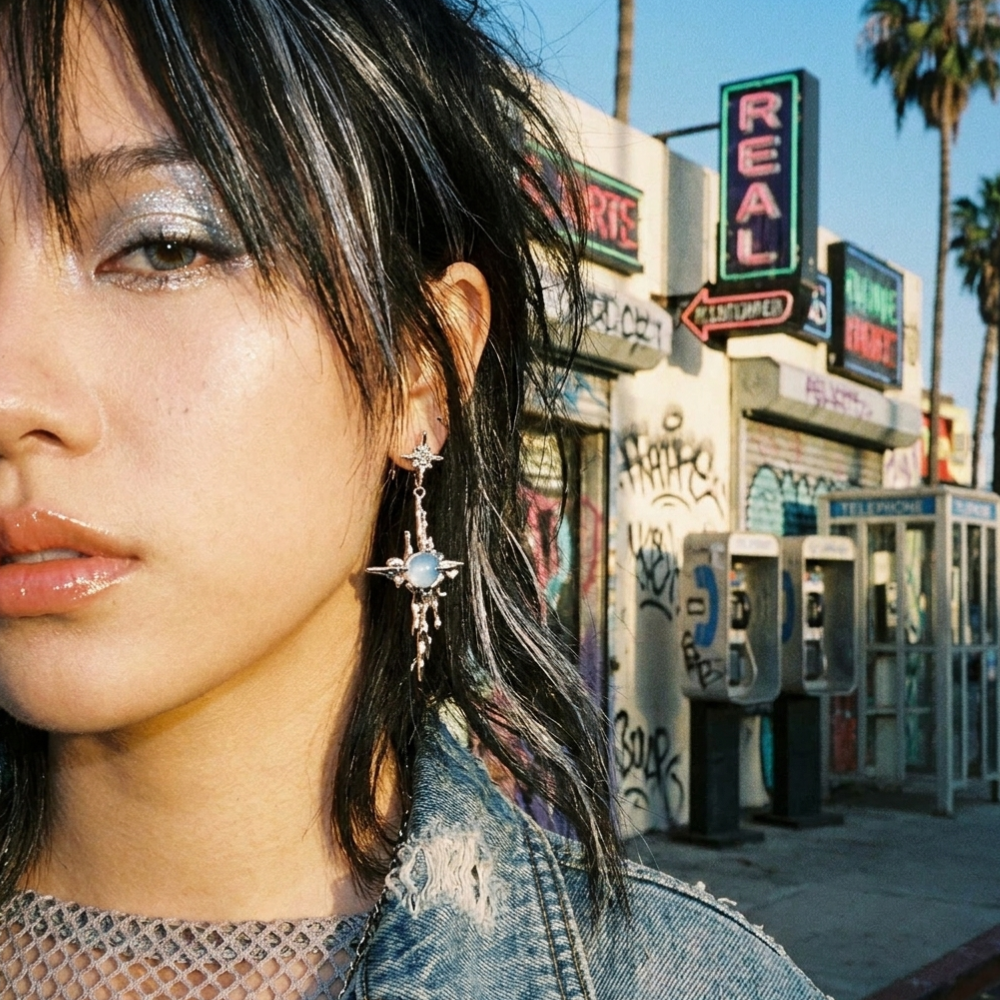 Cross Y2k Earrings