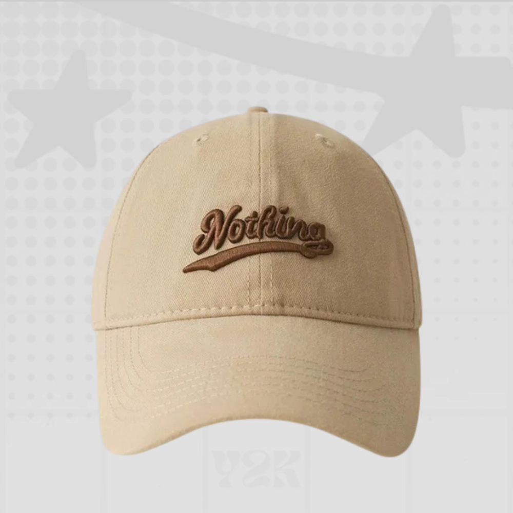 Nothing Embroidered Baseball Cap