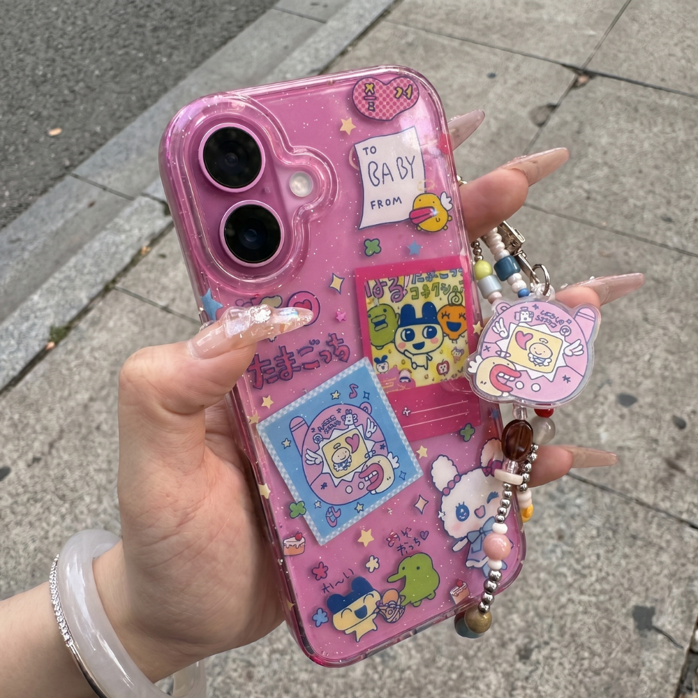 Kawaii Glitter Y2K Phone Case
