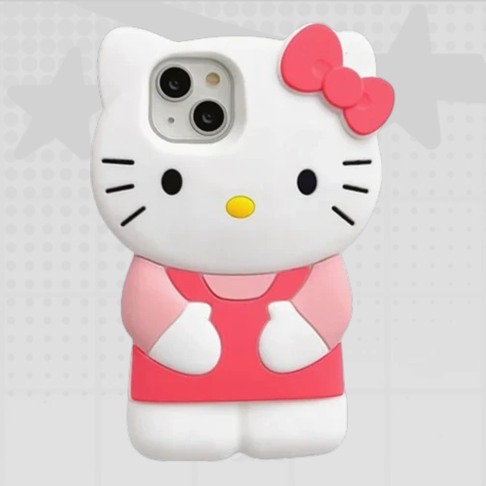 3D Hello Kitty Phone Case
