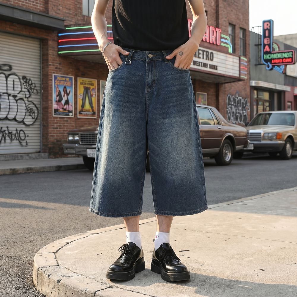 Jorts Men Y2K