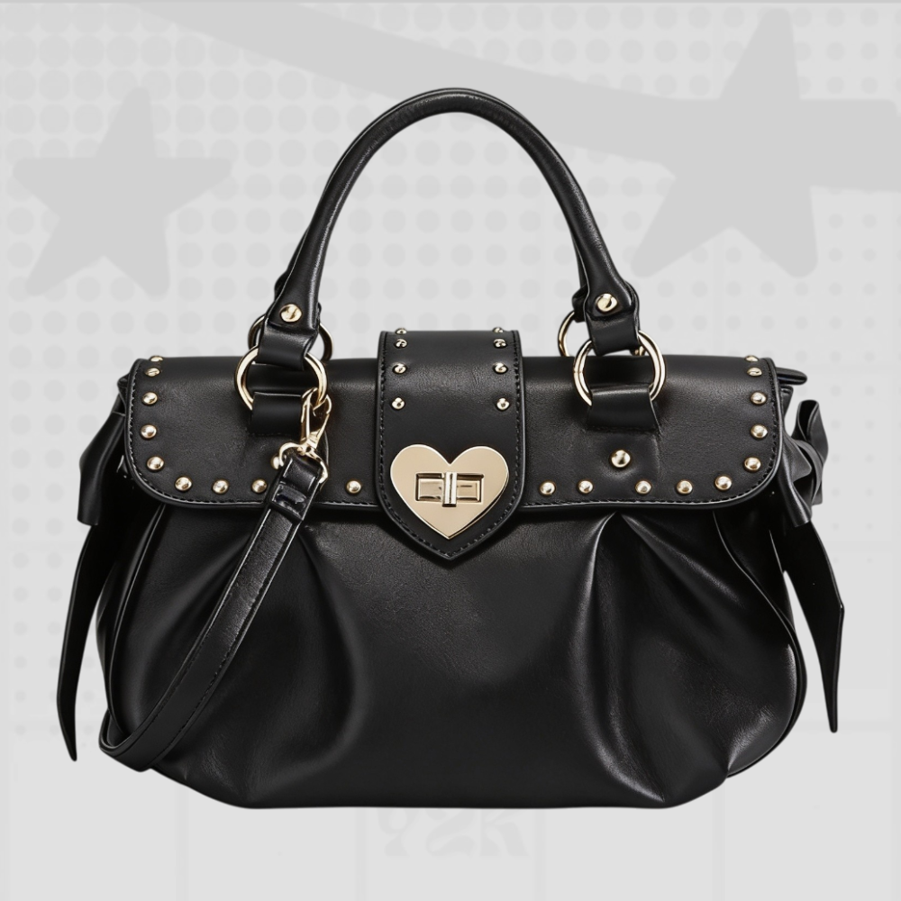 Harajuku Heart Buckle Bag