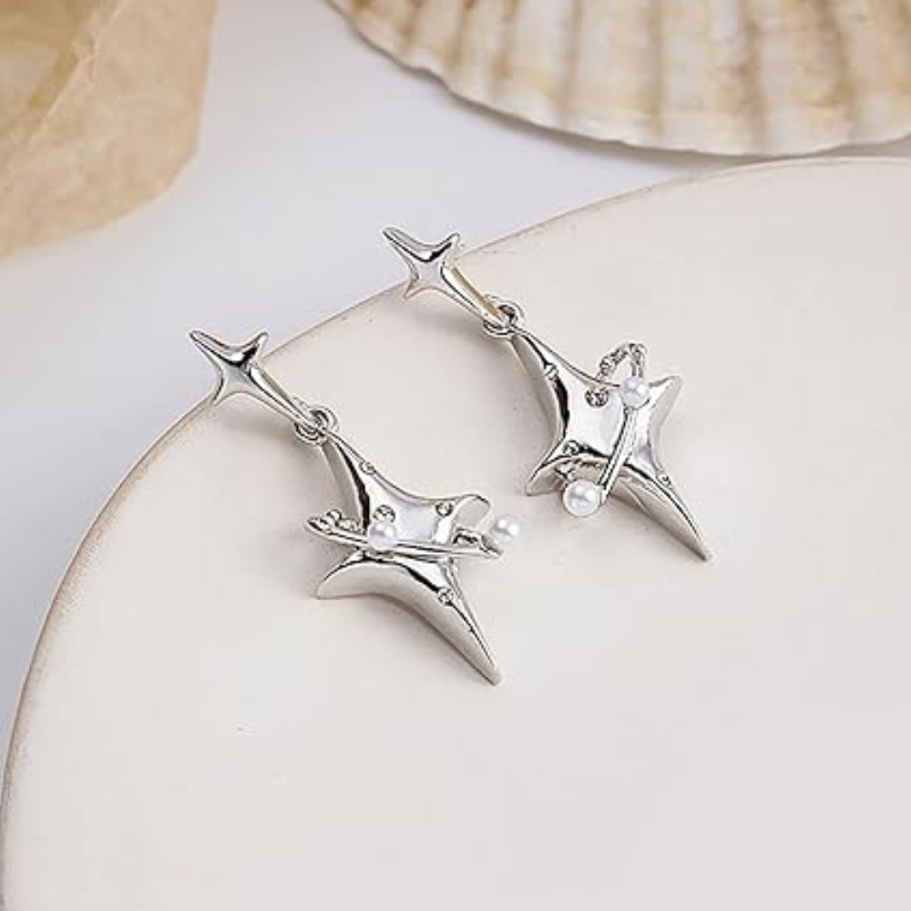 Star Drop Y2K Earrings