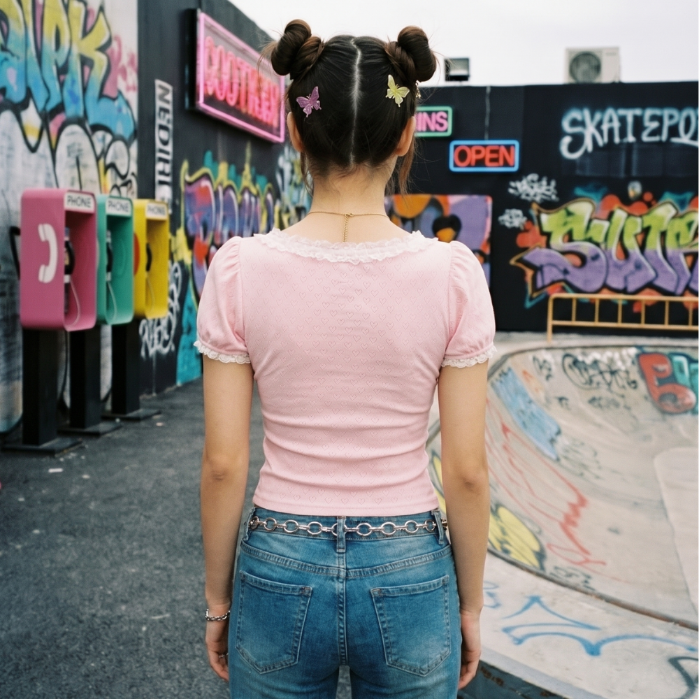Pink Top Y2K