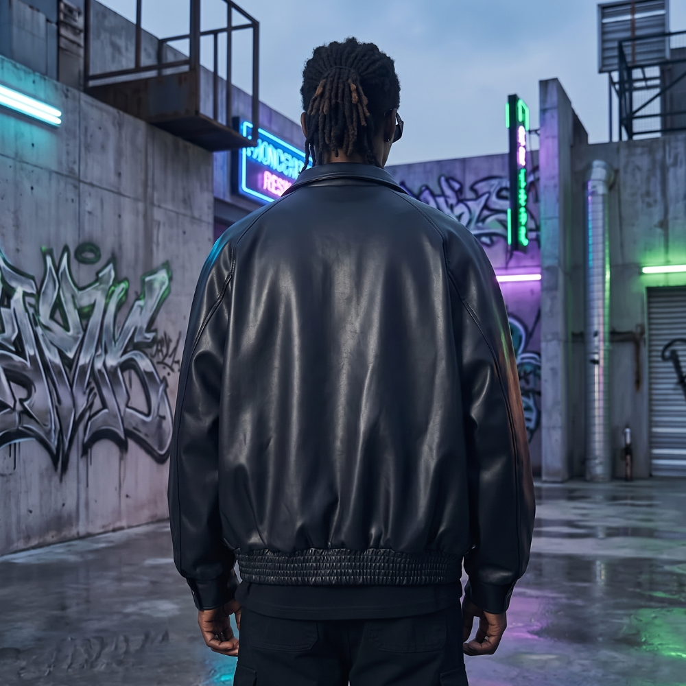 Y2K Leather Jacket