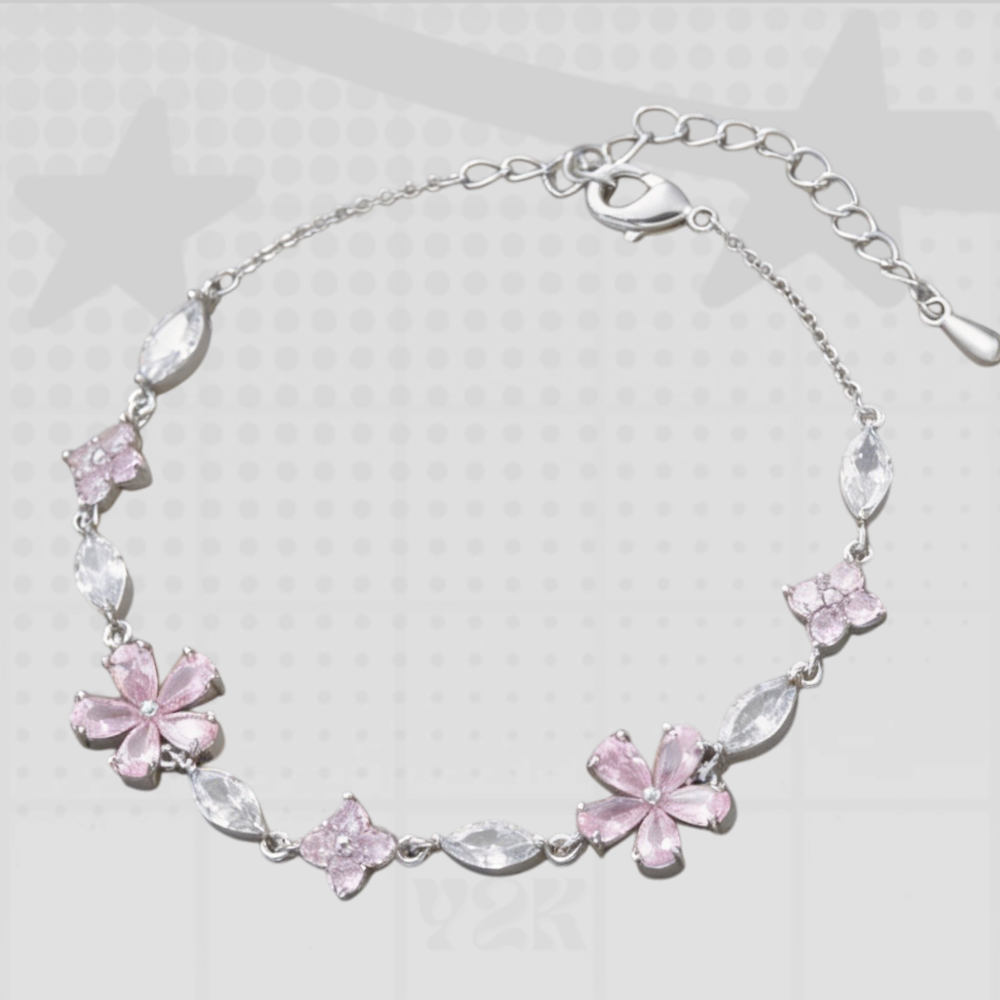 Crystal Charm Bracelet