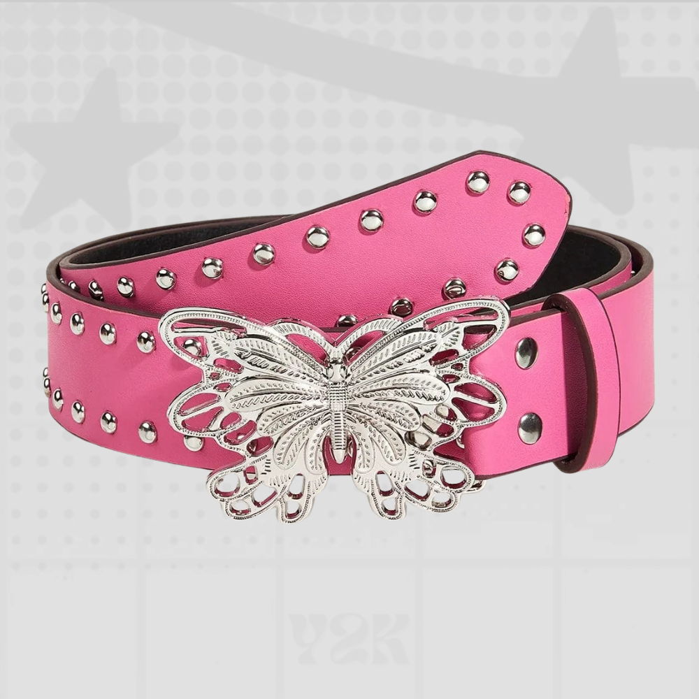Butterfly Buckle Y2K Belt