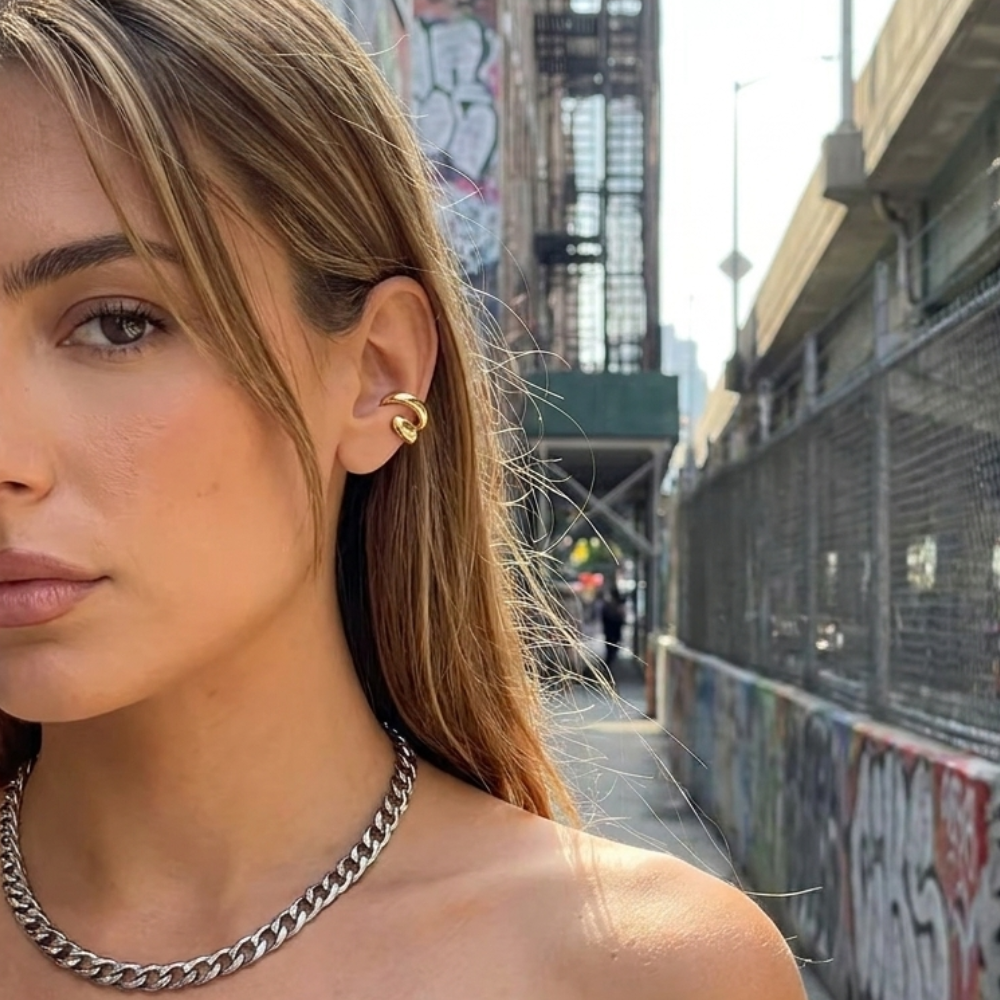 Minimal Ear Cuff Earrings