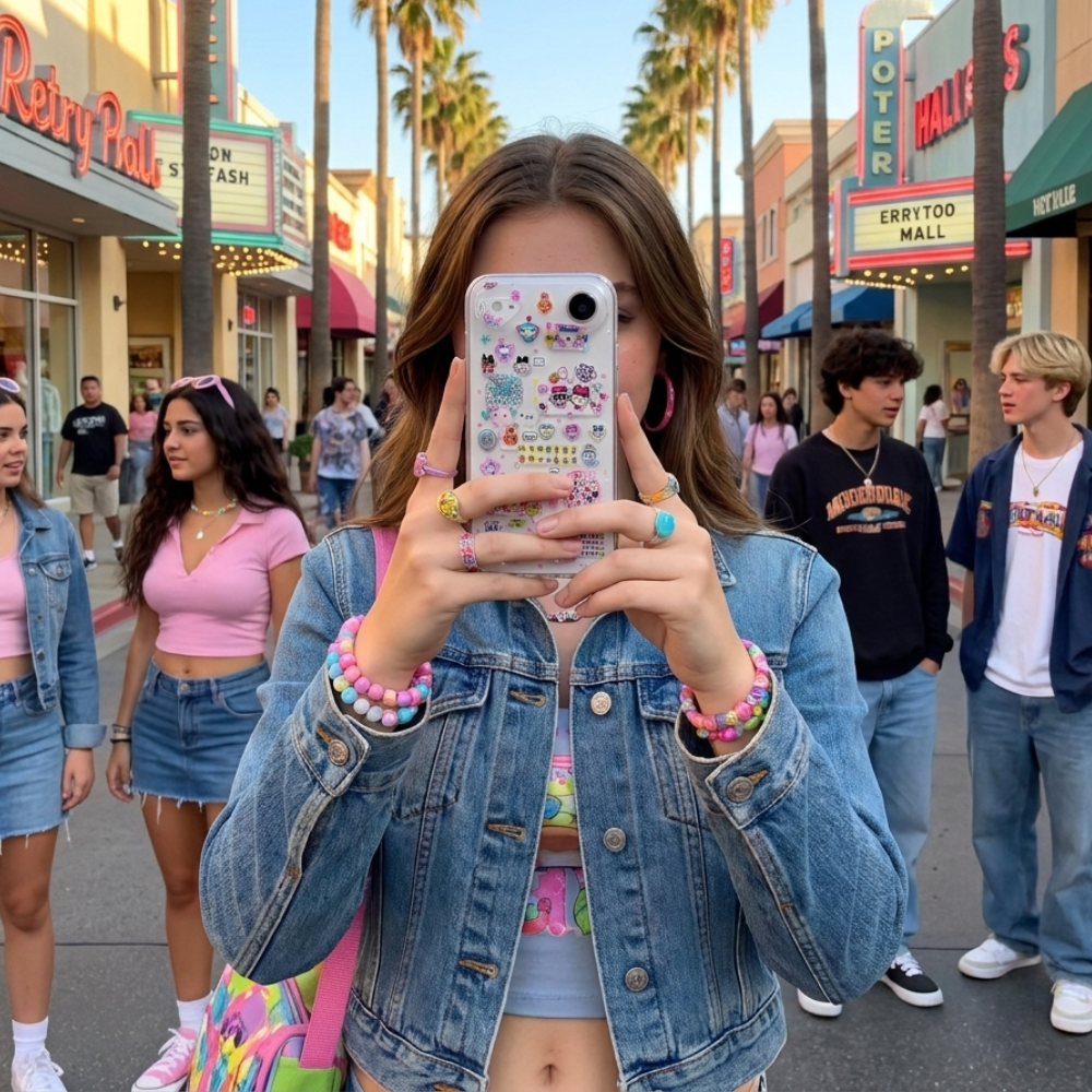 Kawaii Sticker Phone Case