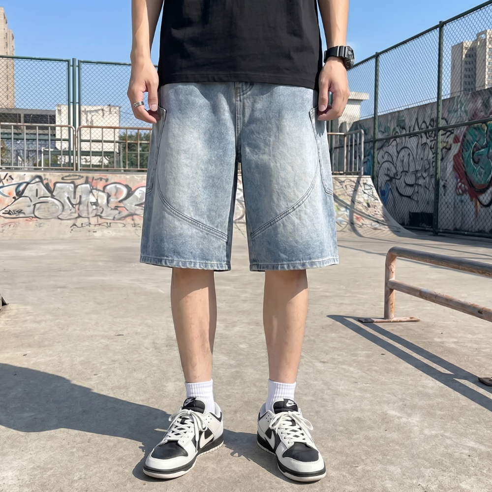 Y2K Cargo Shorts for Men
