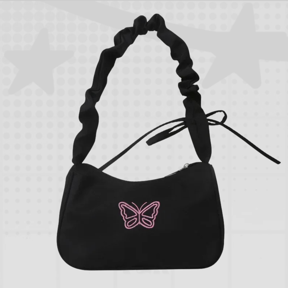 Y2K Butterfly Shoulder Bag
