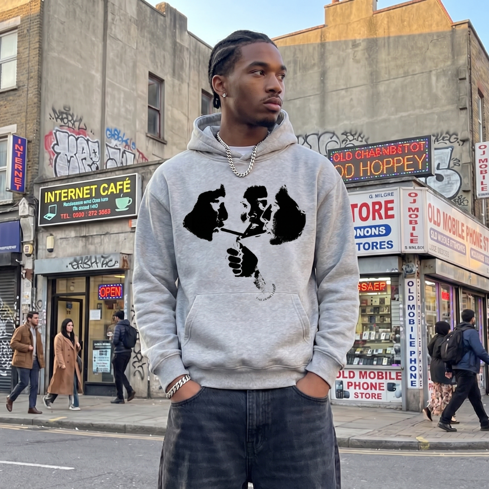 Y2K Gothic Graphic Hoodie
