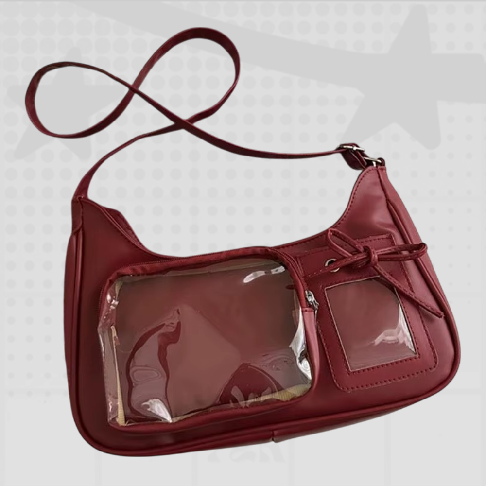 Y2K Transparent Ita Bag